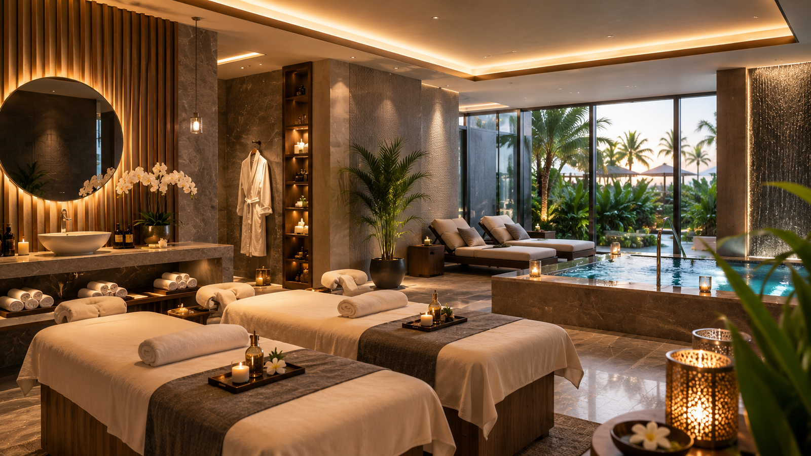 5-Star Hotel Resort Spa Deck